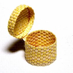 Kannellinen kori, pyöreä, Ø 2,7 cm