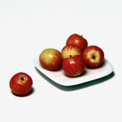 Omena, 6kpl, puna-keltainen