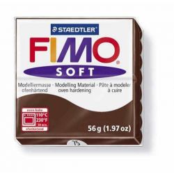 FIMO Soft-massa, 75 suklaa 56g
