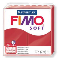 FIMO Soft -massa, 2 joulun punainen 56 g
