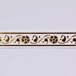 Boordi, kultakoristein, 1,7 x 35 cm