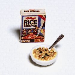 Riisimurot ja aamiaiskulho