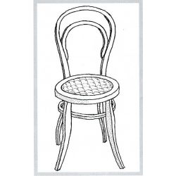 Thonet -tuoli no 14, 2 kpl
