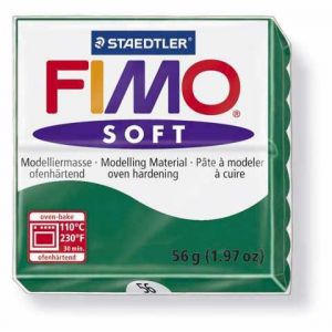 FIMO Soft-massa, 56 Smaragdinvihreä