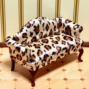 Sohva, leopardikuvio