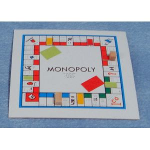 Monopoli-peli, pelilauta